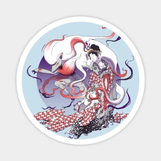 Ghost Kitsune Daji Magnet